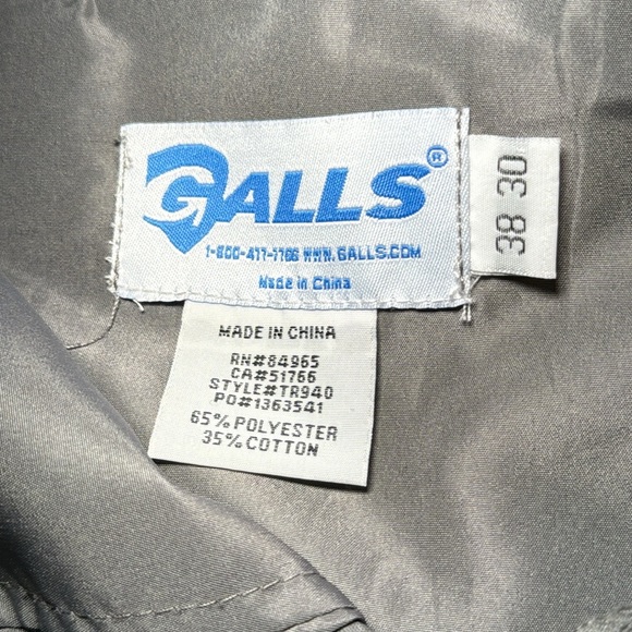 Galls Pro Men's G-Tac Tactical Pants Grey Size 38x30 - Picture 9 of 10